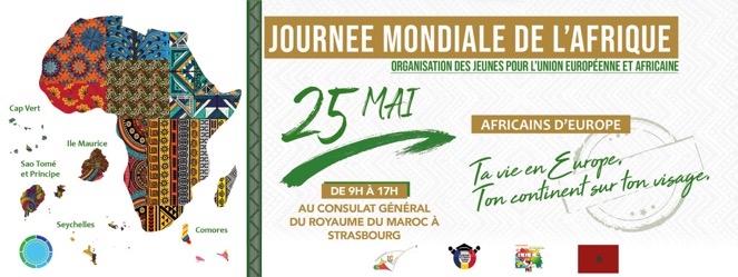 Invitation à la Journée mondiale de l’Afrique au Consulat du Royaume du Maroc – 25/05/2021